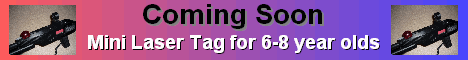 Mini laser tag for 6-9 year olds parties for 6-8 year olds