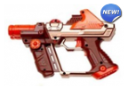 lazer tag team tagger orange hire equipment